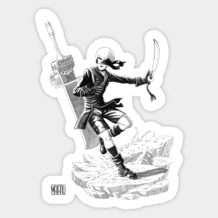 NieR:Automata 9S Sticker